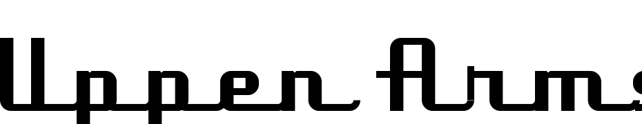 Uppen Arms NF Medium Font Download Free